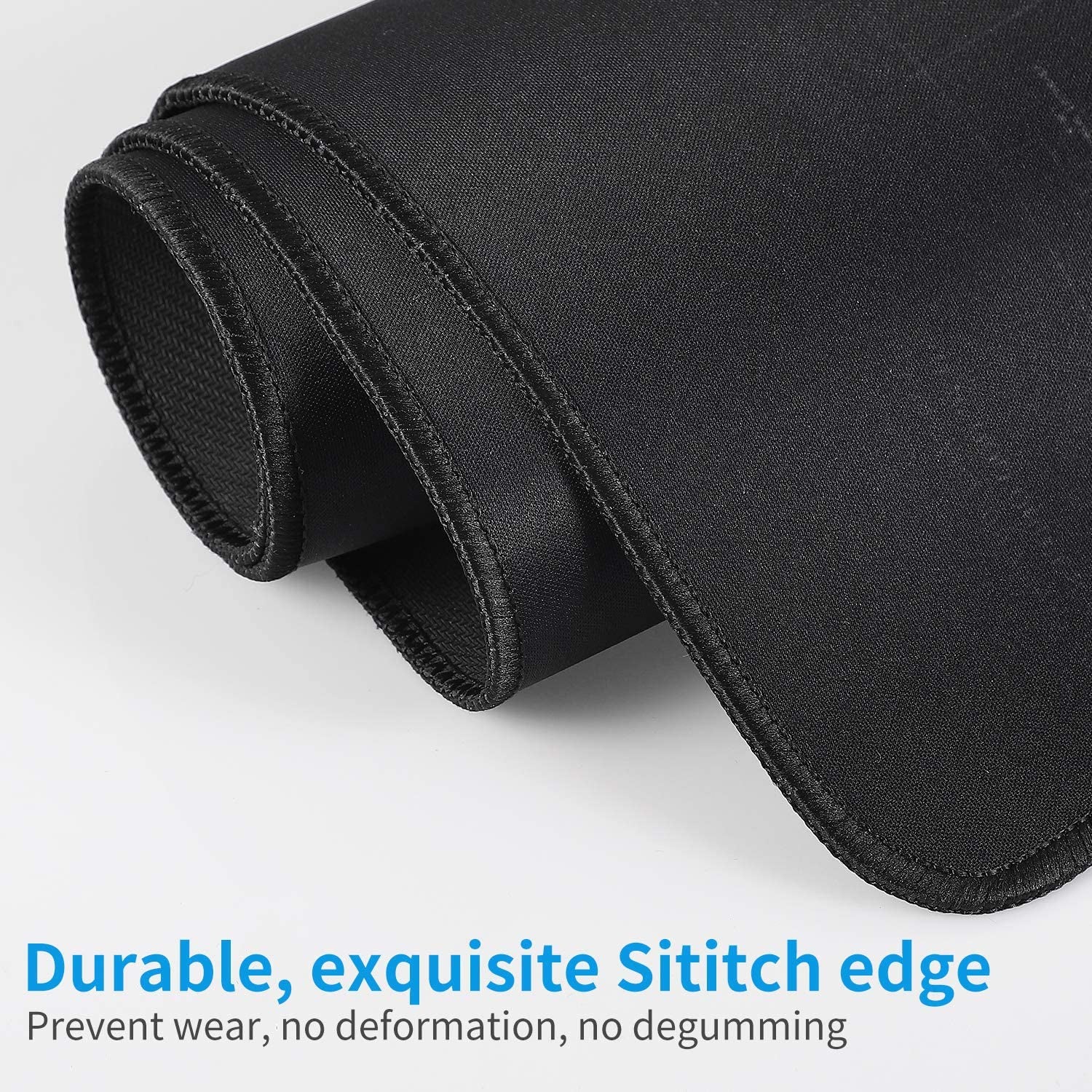 Large Gaming Mouse Map Pad 800×300×2MM (31.50X11.81X0.08 Inch),With Non-Slip Base,Waterproof and Foldable Pad,Desktop Pad Suitable for Gamers,Suitable for Desktop,Office and Home,Black